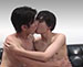 【ゲイ動画】エッチなパンツを穿いたイケメン二人がフェラしたり手コキし合いゆっくりハメる！